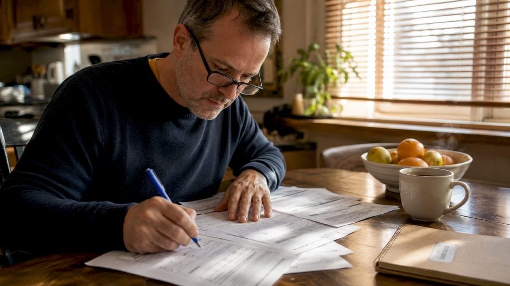 Amazon seller auditing fulfillment fees paperwork