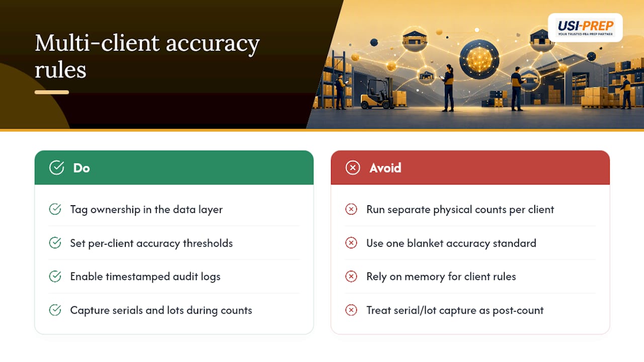 Managing Multi-Client Ownership and Different Accuracy Requirements — overview diagram