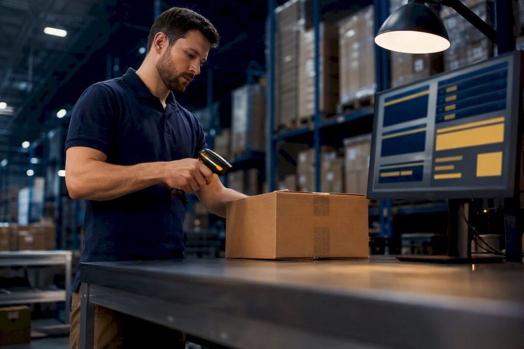 Operator synchronizing warehouse inventory channels